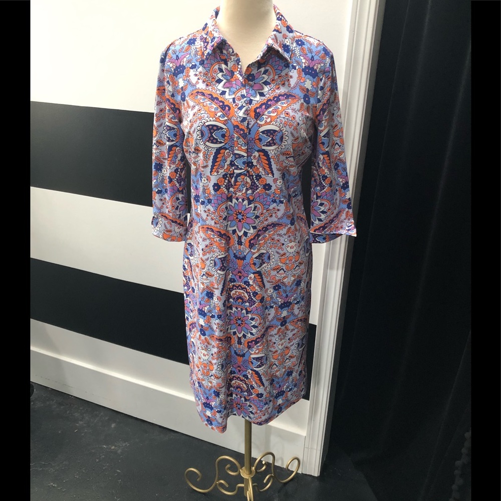 NWT Talbots Floral Print Dress